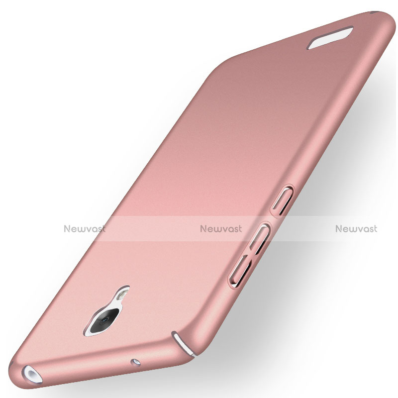 Hard Rigid Plastic Matte Finish Snap On Cover for Xiaomi Redmi Note Rose Gold