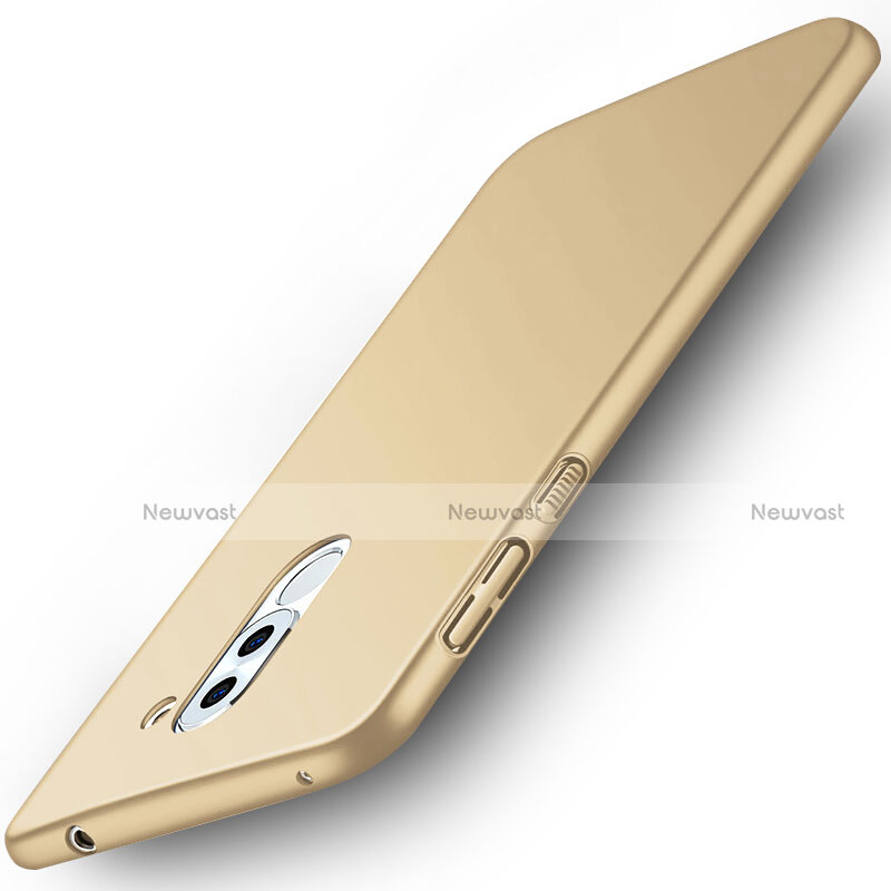 Hard Rigid Plastic Matte Finish Snap On Cover M01 for Huawei Honor 6X Pro Gold