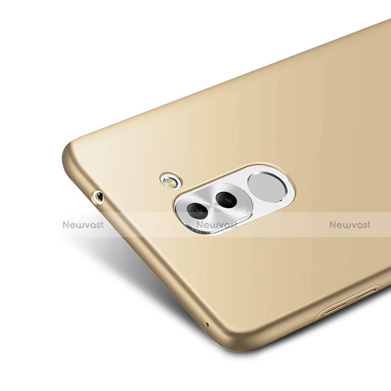 Hard Rigid Plastic Matte Finish Snap On Cover M01 for Huawei Honor 6X Pro Gold