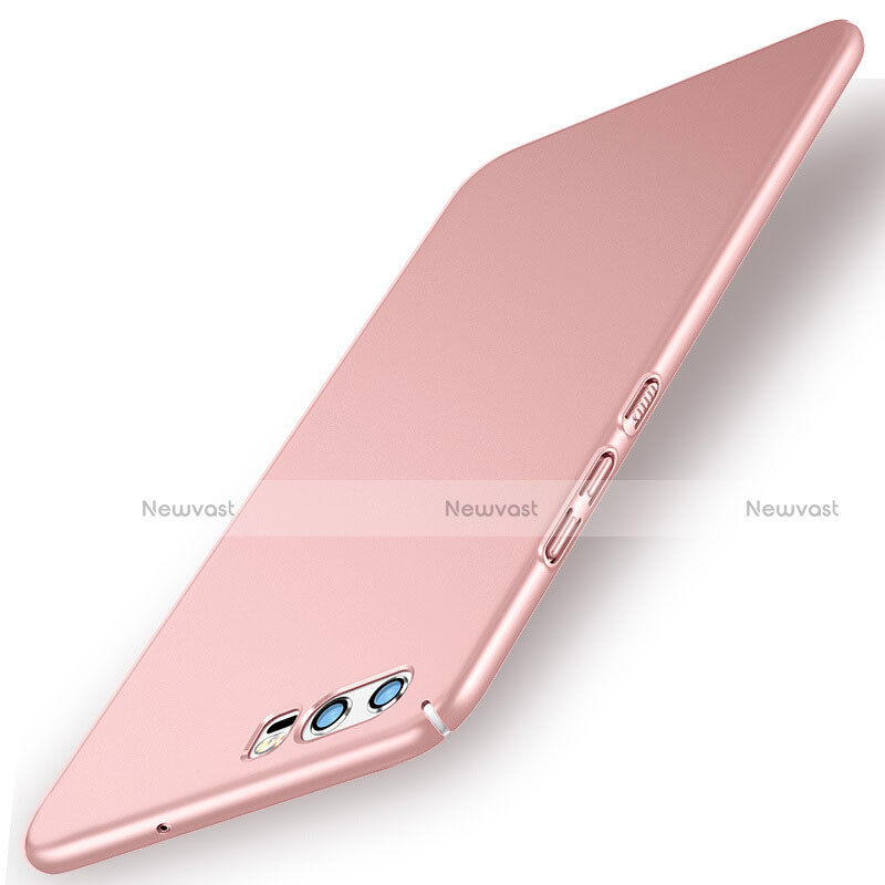 Hard Rigid Plastic Matte Finish Snap On Cover M01 for Huawei P10 Pink