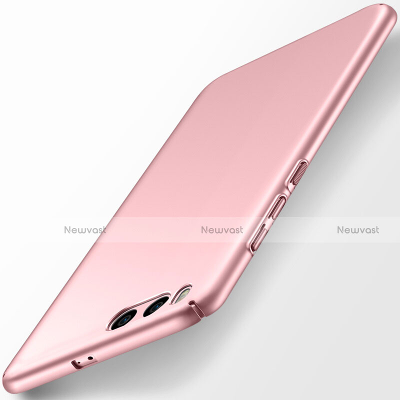 Hard Rigid Plastic Matte Finish Snap On Cover M01 for Xiaomi Mi 6 Rose Gold