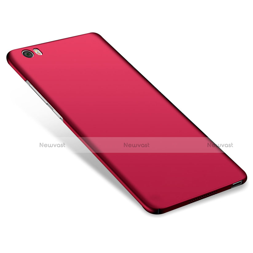 Hard Rigid Plastic Matte Finish Snap On Cover M01 for Xiaomi Mi Note Red