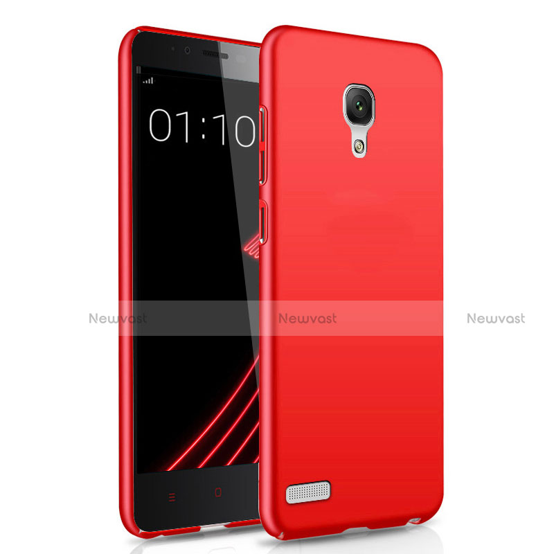 Hard Rigid Plastic Matte Finish Snap On Cover M01 for Xiaomi Redmi Note Red