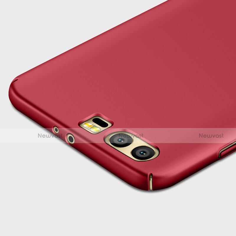 Hard Rigid Plastic Matte Finish Snap On Cover M02 for Huawei Honor 9 Premium Red