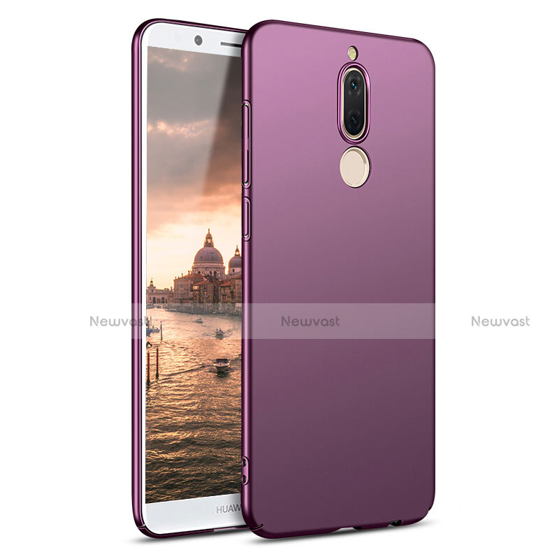 Hard Rigid Plastic Matte Finish Snap On Cover M02 for Huawei Mate 10 Lite Purple