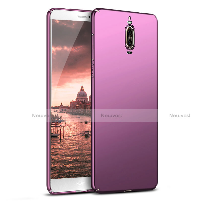 Hard Rigid Plastic Matte Finish Snap On Cover M02 for Huawei Mate 9 Pro Purple