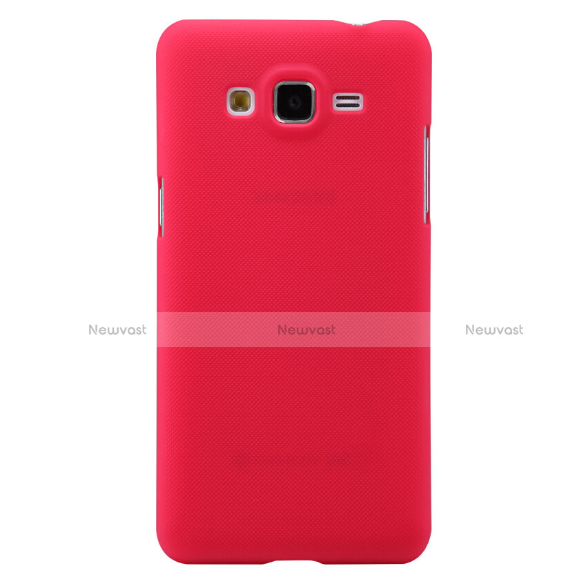 Hard Rigid Plastic Matte Finish Snap On Cover M02 for Samsung Galaxy Grand Prime 4G G531F Duos TV Red