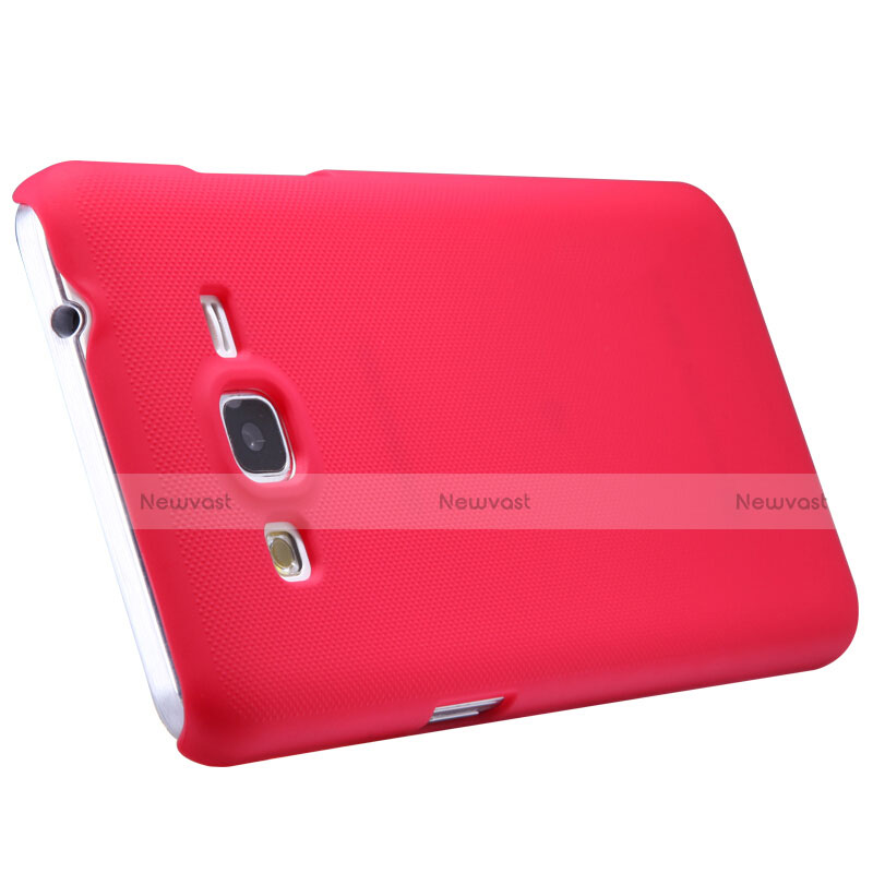 Hard Rigid Plastic Matte Finish Snap On Cover M02 for Samsung Galaxy Grand Prime 4G G531F Duos TV Red