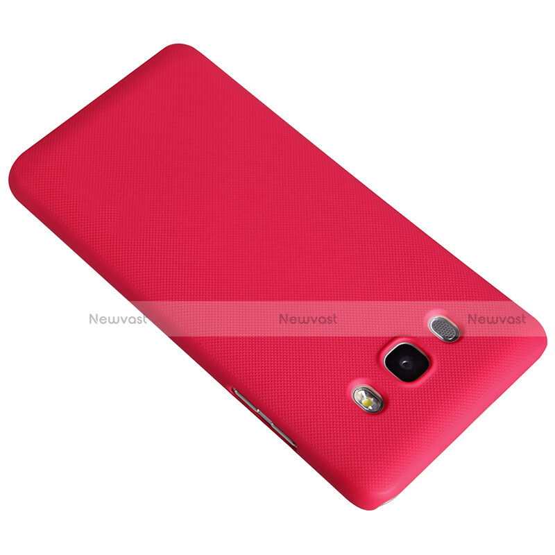 Hard Rigid Plastic Matte Finish Snap On Cover M02 for Samsung Galaxy J5 (2016) J510FN J5108 Red