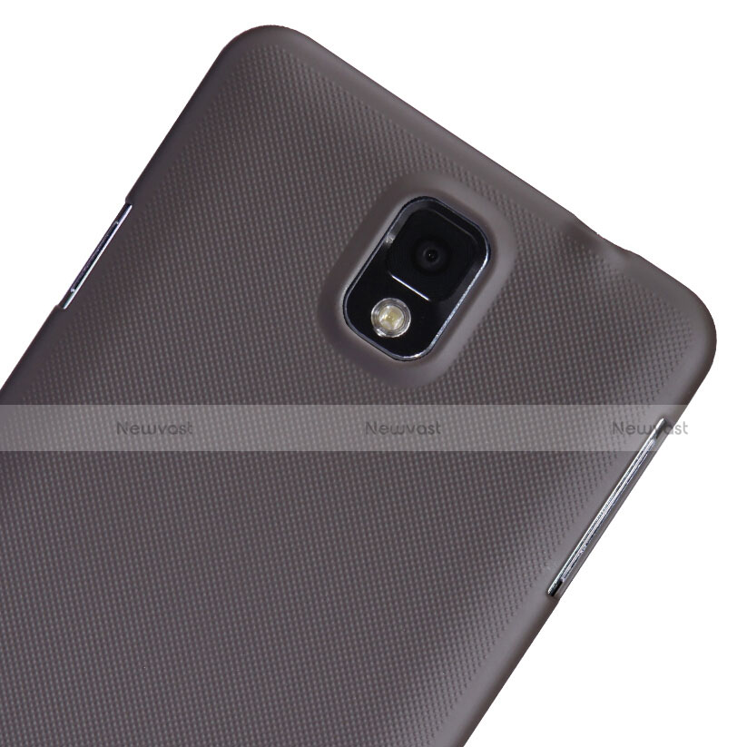 Hard Rigid Plastic Matte Finish Snap On Cover M02 for Samsung Galaxy Note 3 N9000 Brown