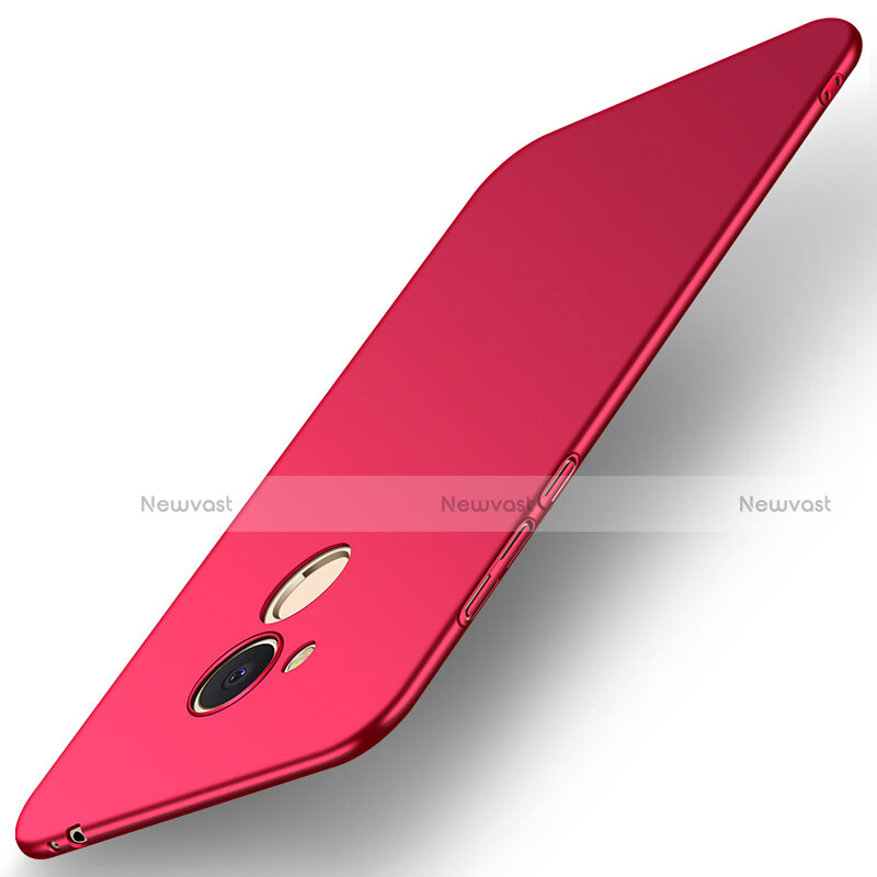 Hard Rigid Plastic Matte Finish Snap On Cover M03 for Huawei Honor 6C Pro Red