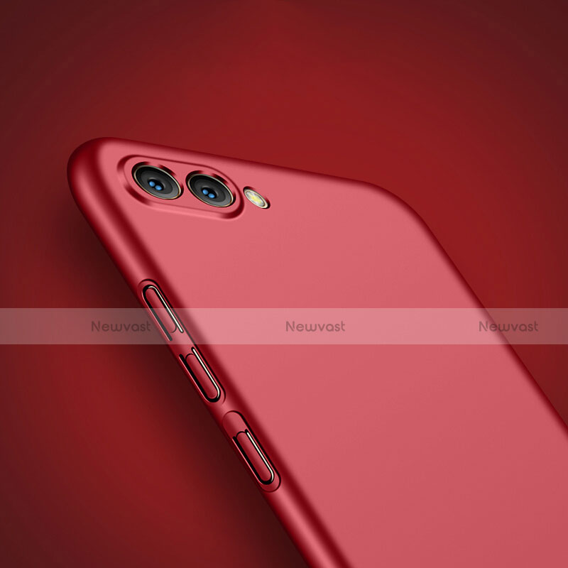 Hard Rigid Plastic Matte Finish Snap On Cover M03 for Huawei Honor V10 Red