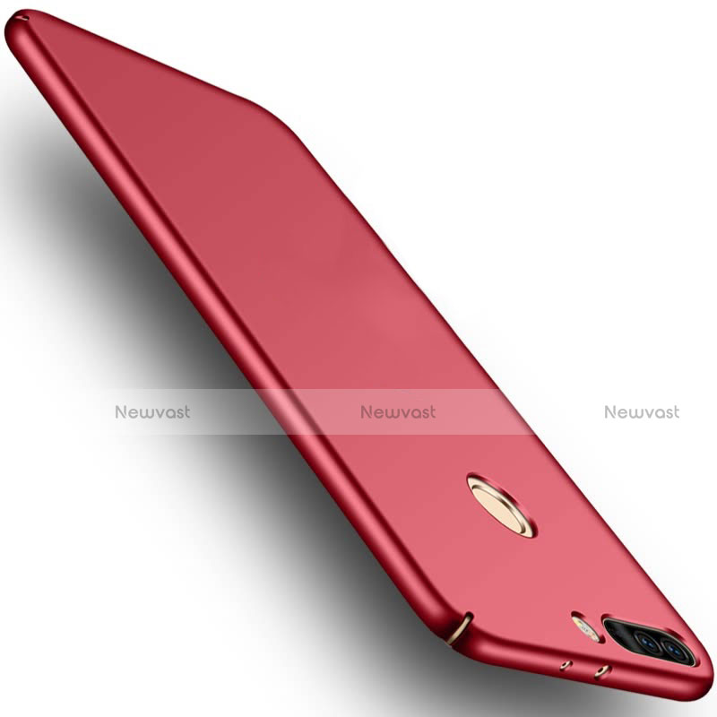 Hard Rigid Plastic Matte Finish Snap On Cover M03 for Huawei Honor V9 Red