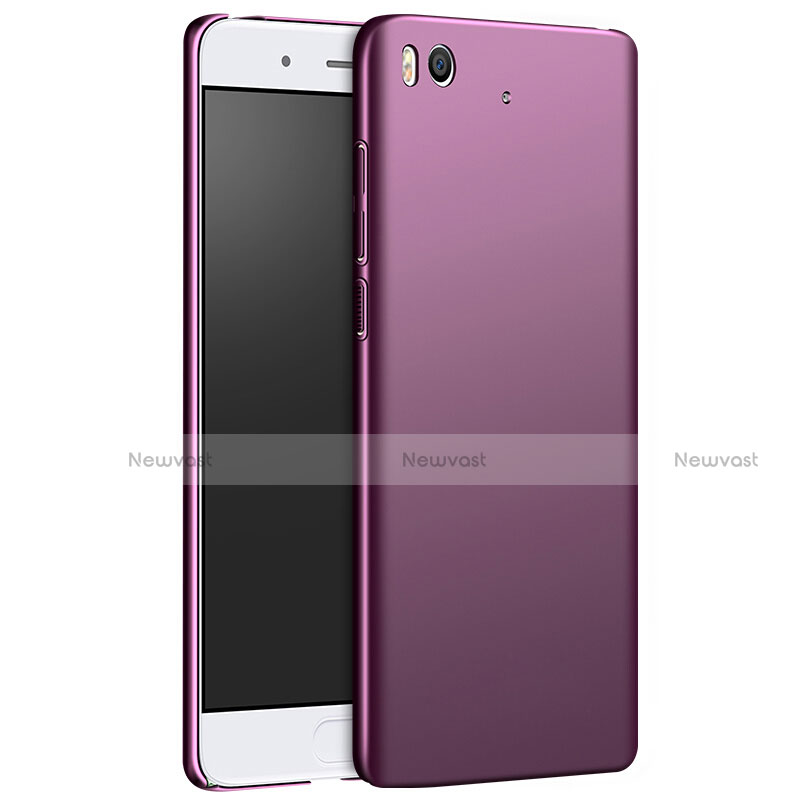 Hard Rigid Plastic Matte Finish Snap On Cover M03 for Xiaomi Mi 5S Purple