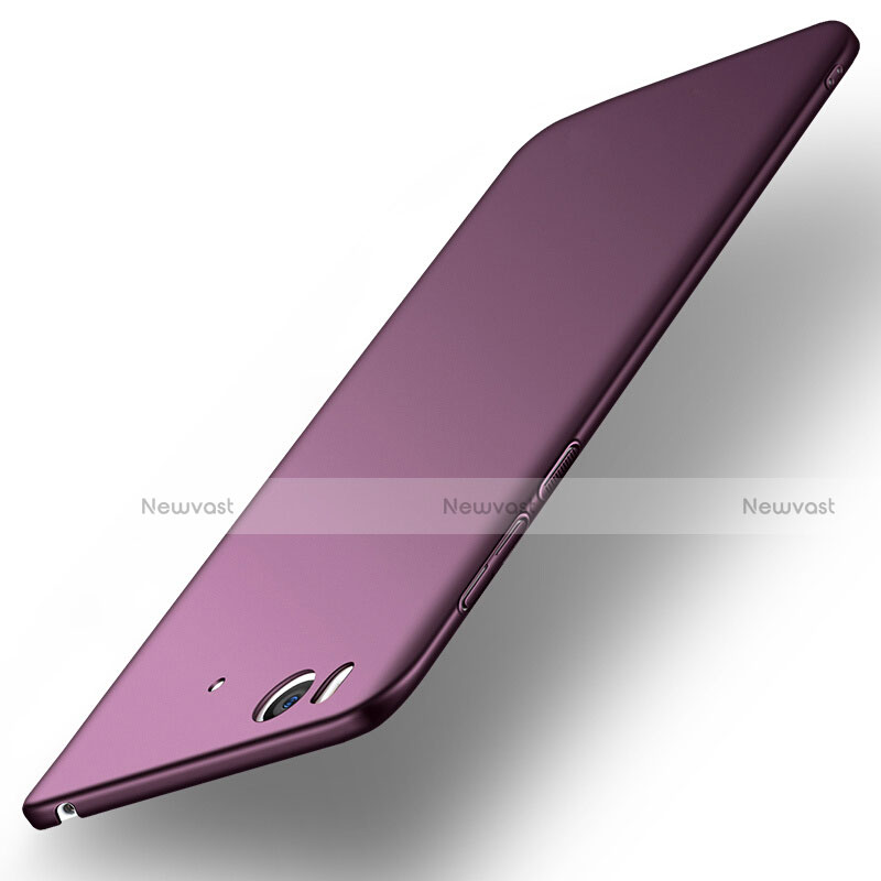 Hard Rigid Plastic Matte Finish Snap On Cover M03 for Xiaomi Mi 5S Purple