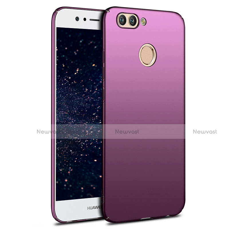 Hard Rigid Plastic Matte Finish Snap On Cover M04 for Huawei Nova 2 Plus Purple