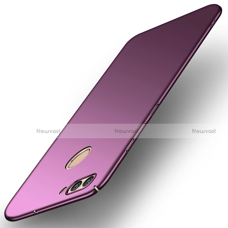 Hard Rigid Plastic Matte Finish Snap On Cover M04 for Huawei Nova 2 Purple