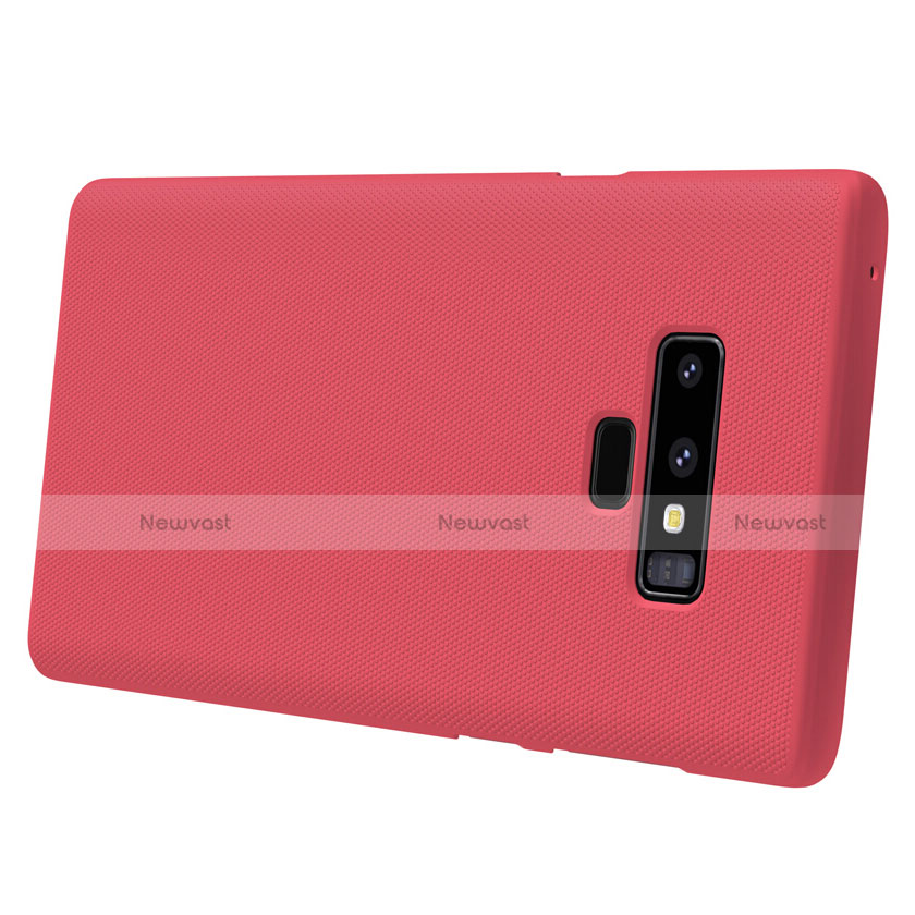 Hard Rigid Plastic Matte Finish Snap On Cover M04 for Samsung Galaxy Note 9 Red