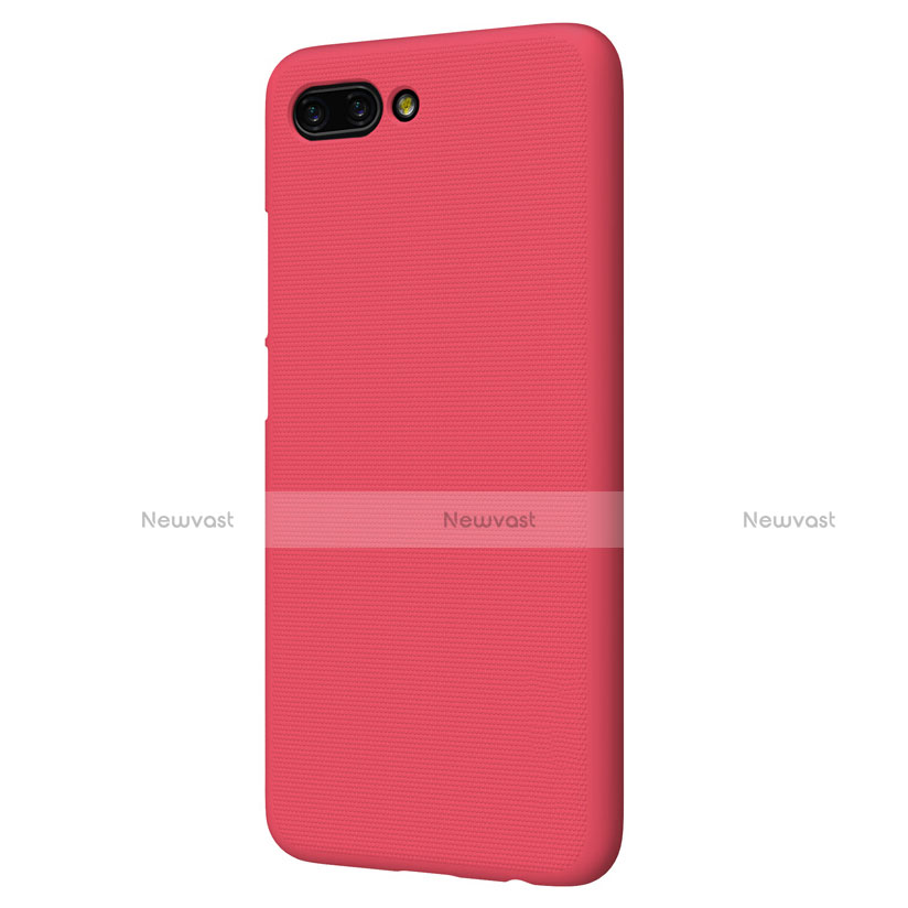 Hard Rigid Plastic Matte Finish Snap On Cover M05 for Huawei Honor 10 Red