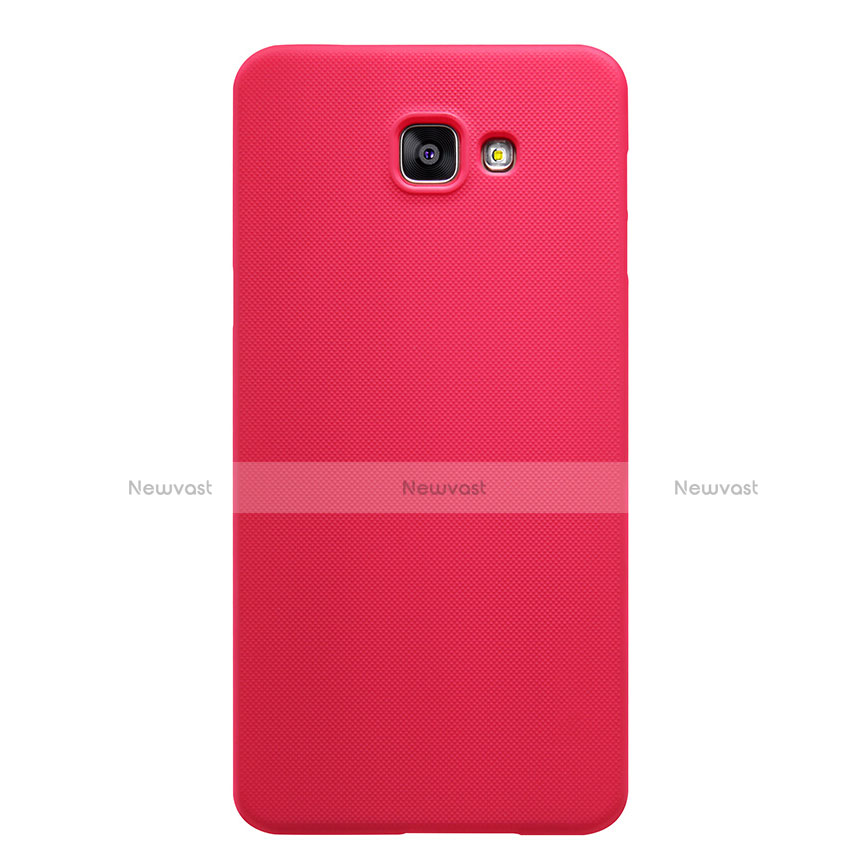 Hard Rigid Plastic Matte Finish Snap On Cover M06 for Samsung Galaxy A9 (2016) A9000 Red