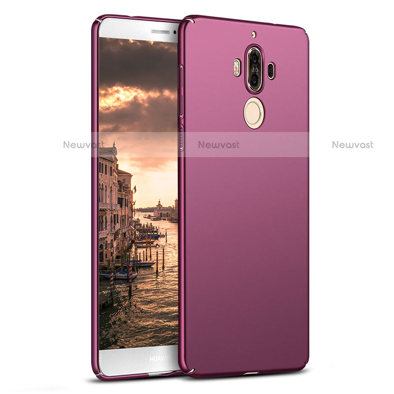 Hard Rigid Plastic Matte Finish Snap On Cover M11 for Huawei Mate 9 Purple