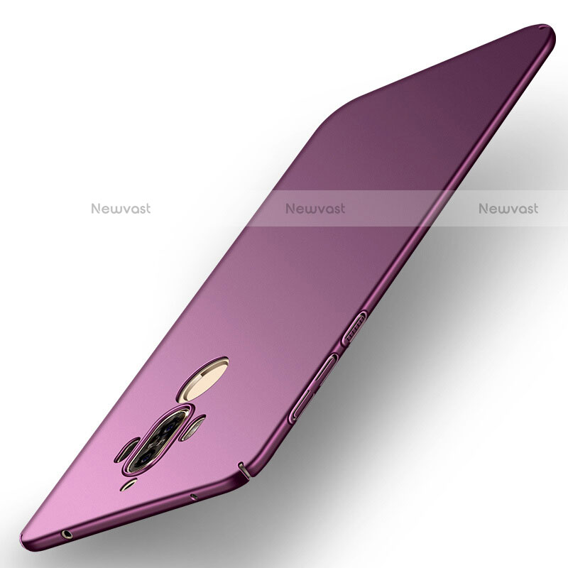 Hard Rigid Plastic Matte Finish Snap On Cover M11 for Huawei Mate 9 Purple