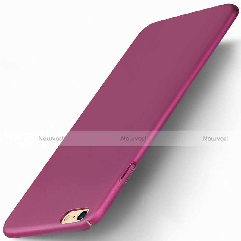 Hard Rigid Plastic Matte Finish Snap On Cover P04 for Apple iPhone 6 Purple