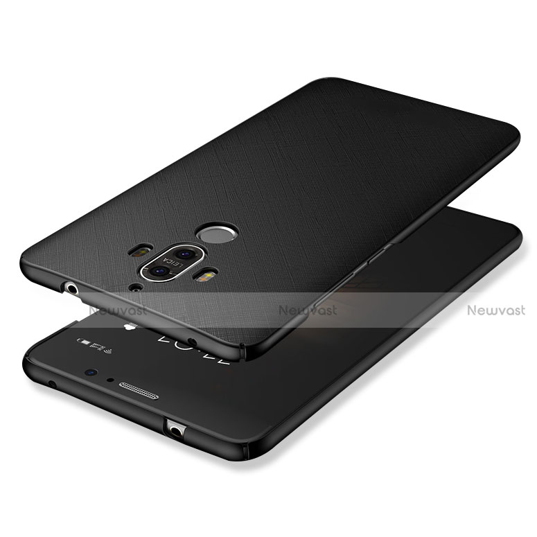 Hard Rigid Plastic Matte Finish Twill Snap On Case Cover for Huawei Mate 9