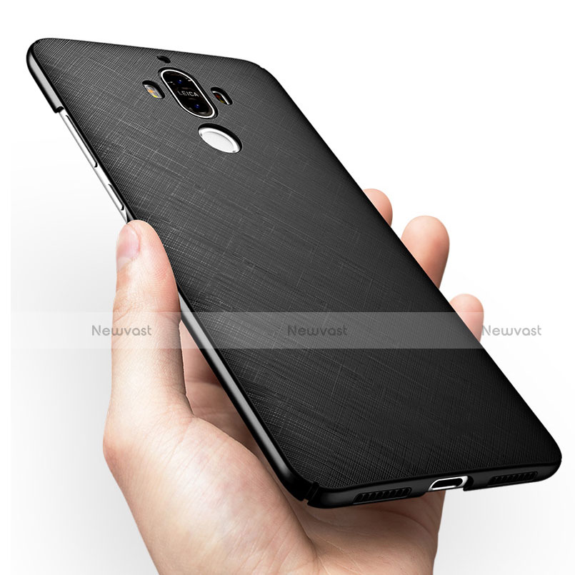 Hard Rigid Plastic Matte Finish Twill Snap On Case Cover for Huawei Mate 9