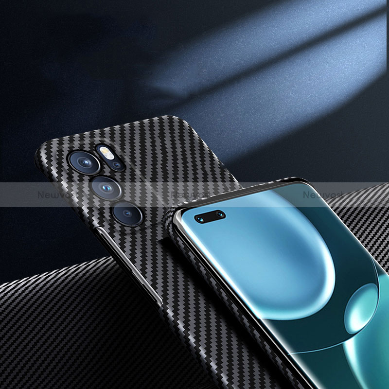 Hard Rigid Plastic Matte Finish Twill Snap On Case Cover for Oppo Reno6 5G