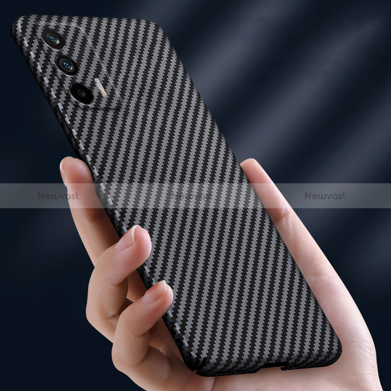 Hard Rigid Plastic Matte Finish Twill Snap On Case Cover for Realme GT 5G