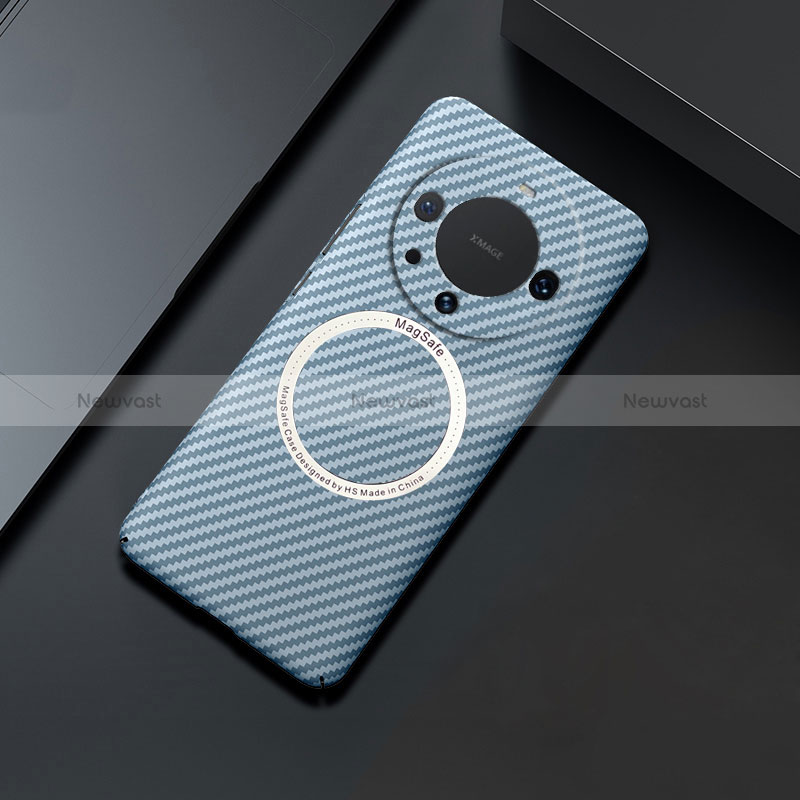 Hard Rigid Plastic Matte Finish Twill Snap On Case Cover with Mag-Safe Magnetic T01 for Huawei Mate 60