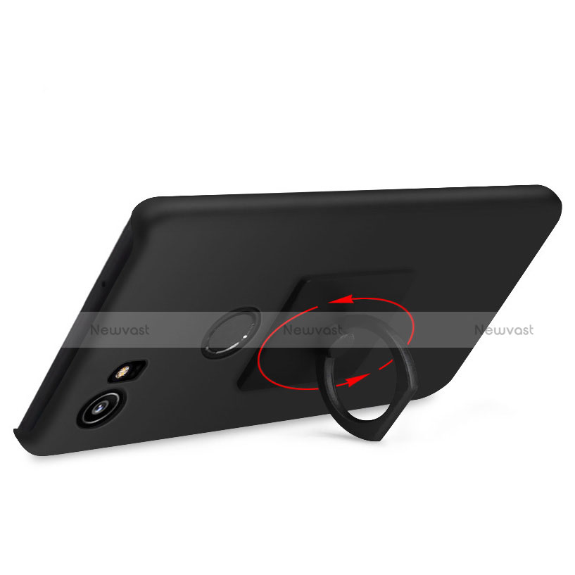 Hard Rigid Plastic Quicksand Cover Case Q01 for Google Pixel 3