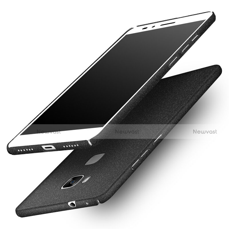 Hard Rigid Plastic Quicksand Cover for Huawei Honor Play 5X Black