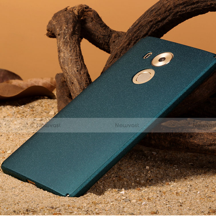 Hard Rigid Plastic Quicksand Cover for Huawei Mate 8 Green