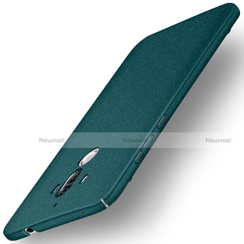 Hard Rigid Plastic Quicksand Cover for Huawei Mate 9 Green