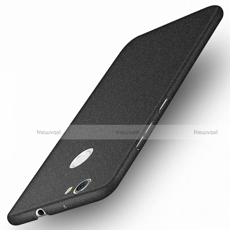 Hard Rigid Plastic Quicksand Cover for Huawei Nova Black