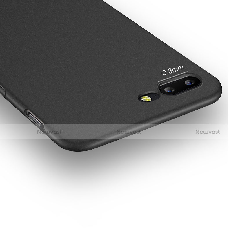 Hard Rigid Plastic Quicksand Cover for OnePlus 5 Black