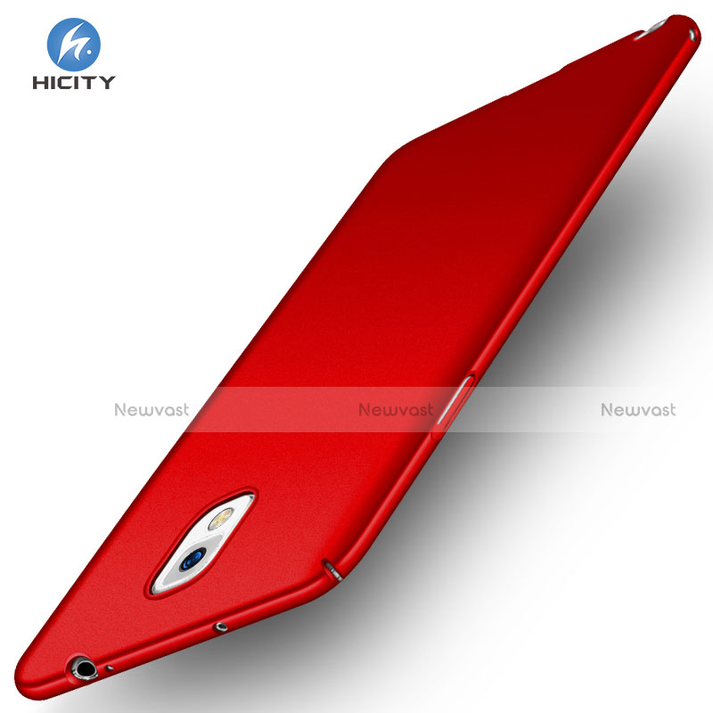Hard Rigid Plastic Quicksand Cover for Samsung Galaxy Note 3 N9000 Red