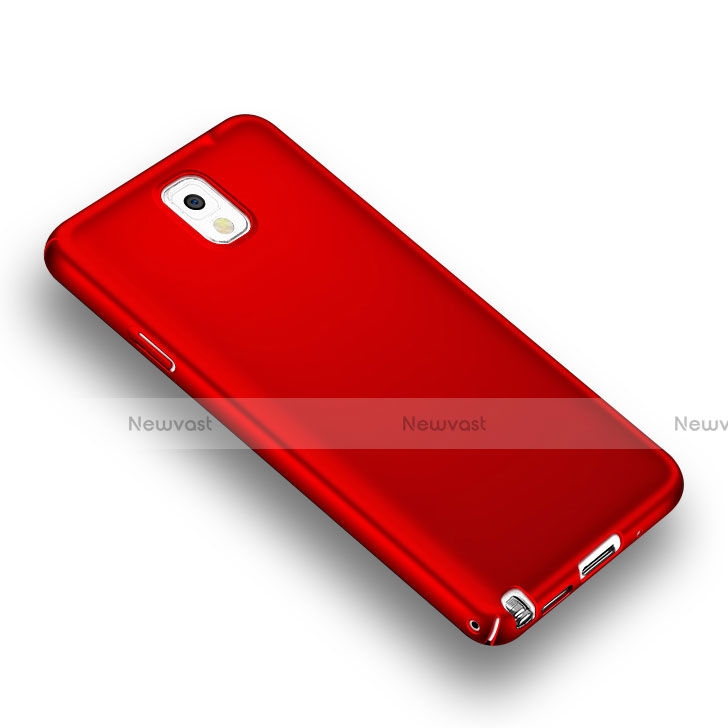 Hard Rigid Plastic Quicksand Cover for Samsung Galaxy Note 3 N9000 Red