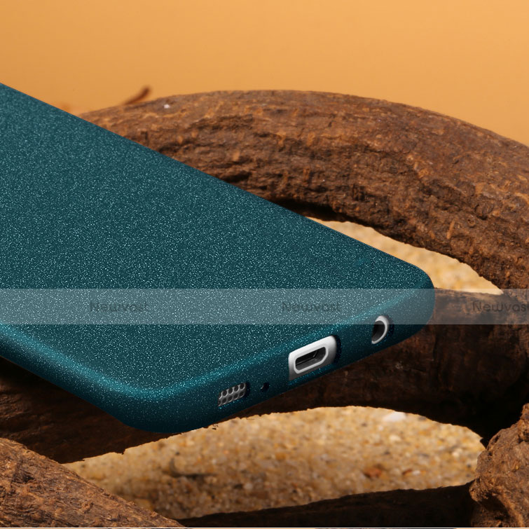 Hard Rigid Plastic Quicksand Cover for Samsung Galaxy S7 Edge G935F Green