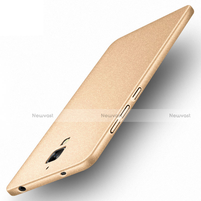 Hard Rigid Plastic Quicksand Cover for Xiaomi Mi 4 LTE Gold