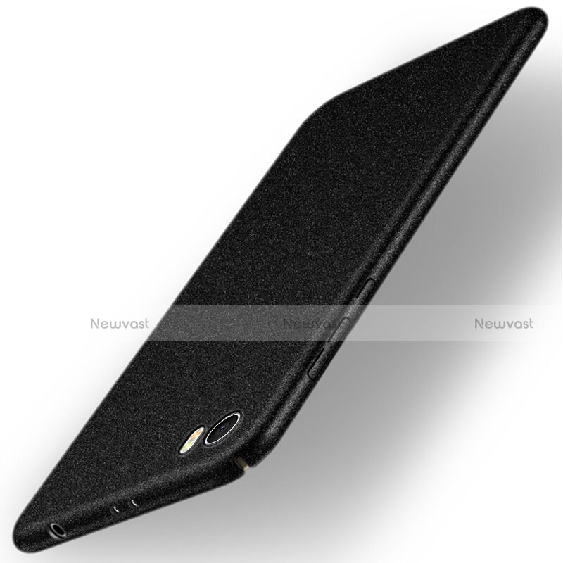 Hard Rigid Plastic Quicksand Cover for Xiaomi Mi 5 Black