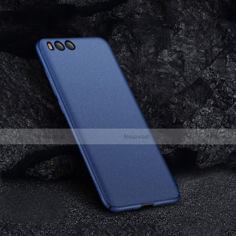 Hard Rigid Plastic Quicksand Cover for Xiaomi Mi 6 Blue