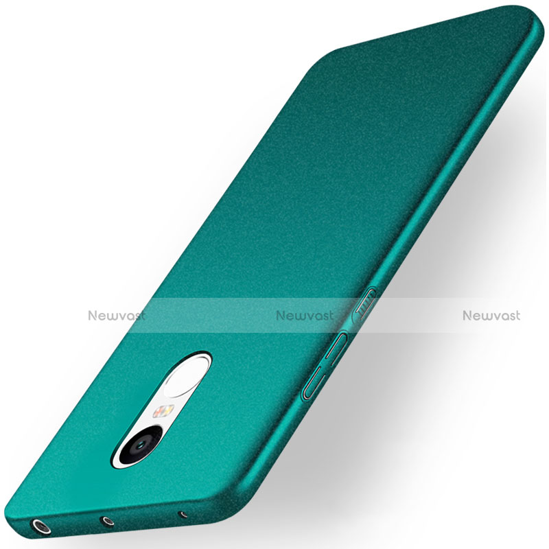 Hard Rigid Plastic Quicksand Cover for Xiaomi Redmi Note 4 Green