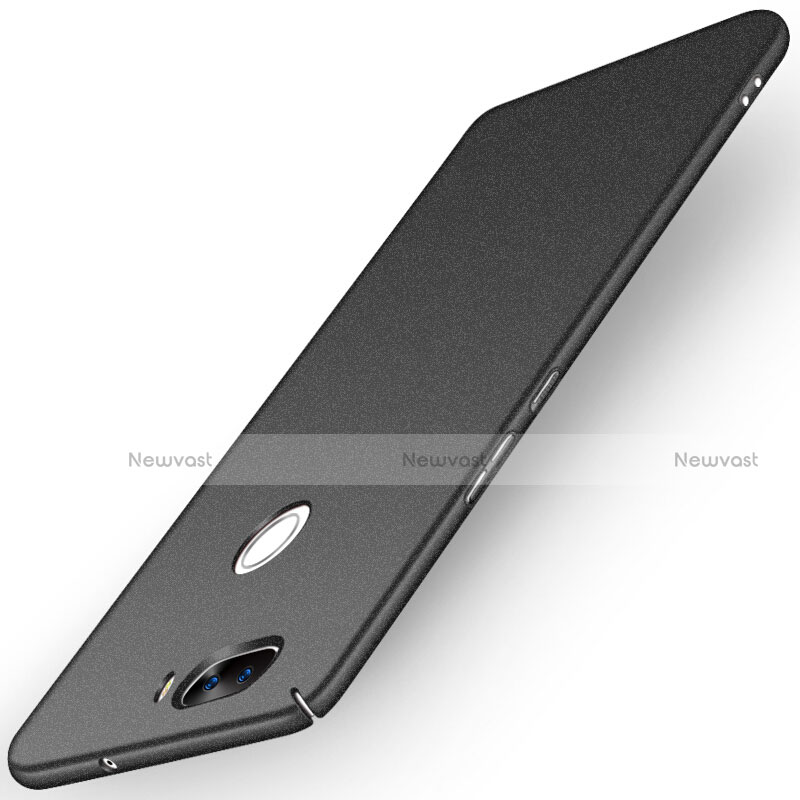 Hard Rigid Plastic Quicksand Cover Q01 for Huawei Nova 2 Black