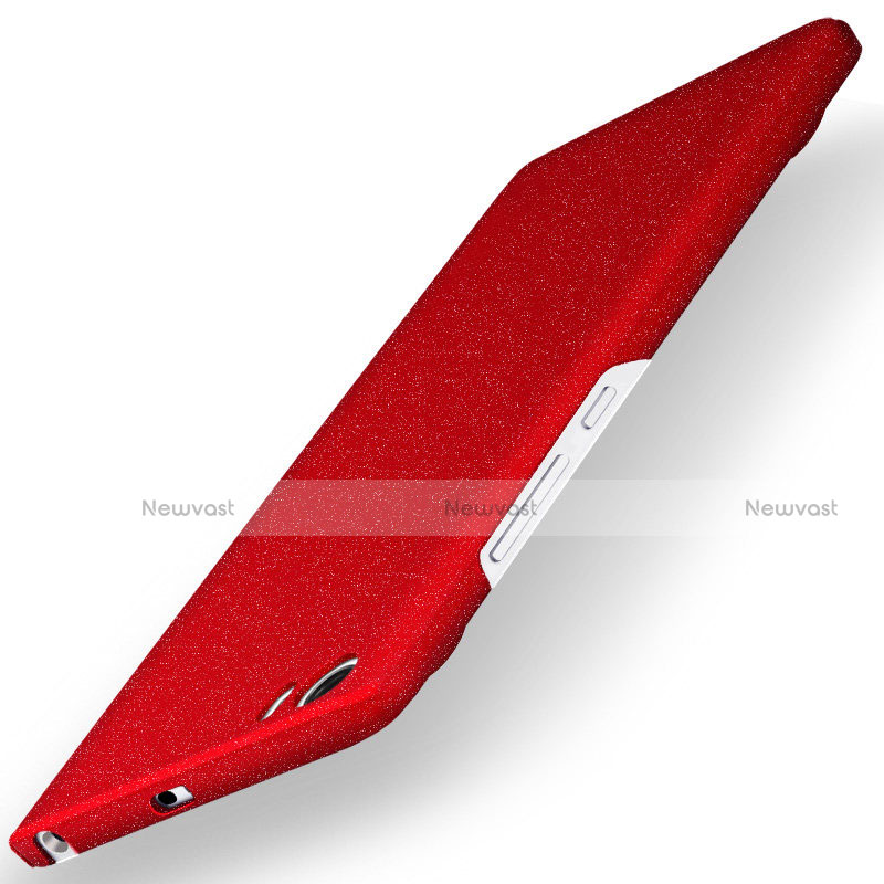 Hard Rigid Plastic Quicksand Cover Q01 for Xiaomi Mi 5 Red
