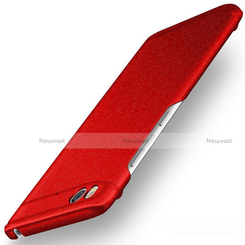 Hard Rigid Plastic Quicksand Cover Q01 for Xiaomi Mi 5S 4G Red