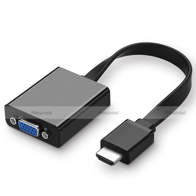 HDMI Male to VGA Cable Adapter H01 Black