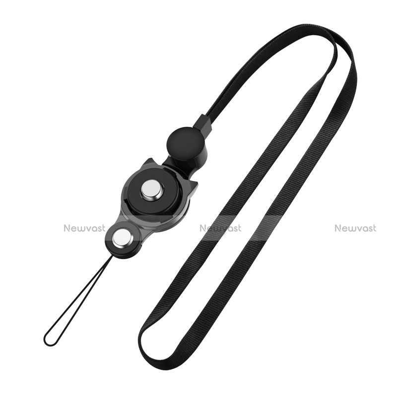 Lanyard Cell Phone Neck Strap Universal N09 Black